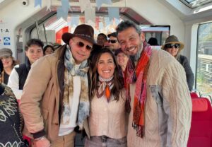“Sole” Pastorutti sorprendió a los pasajeros del Tren Solar en la Experiencia 180°