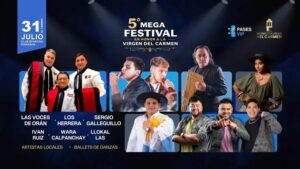 LOS HERRERA, SERGIO GALLEGUILLO y grandes artistas en el 5to Mega Festival en honor a la Virgen del Carmen