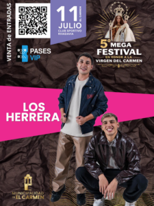 LOS HERRERA, SERGIO GALLEGUILLO y grandes artistas en el 5to Mega Festival en honor a la Virgen del Carmen