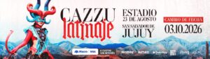 CAZZU presenta “Latinaje” en Estadio 23 de Agosto
