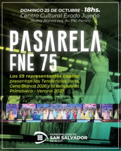 Pasarela FNE 75º edición: candidatas de la Elección Capital desfilarán con tendencias para la Cena Blanca